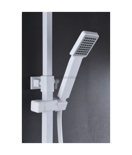 Columna de ducha blanca Fiyi IMEX