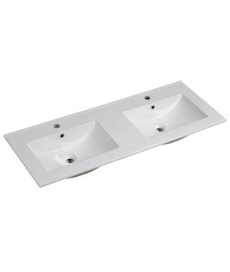 Pack Mueble de baño VISION 120 Blanco Mate 2 Cajones