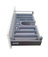 Pack Mueble de baño VISION 80 Moka 2 Cajones