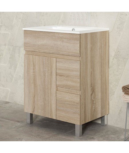 Mueble + Lavabo BASIC 60 cambrian