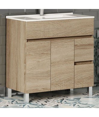 Mueble + Lavabo BASIC 80 cambrian