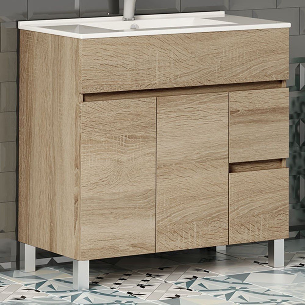Mueble + Lavabo BASIC 80 cambrian