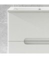 Mueble + Lavabo VISION 100 Blanco Mate 3 Cajones