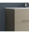 Mueble + Lavabo VISION 60 Moka 2 Cajones