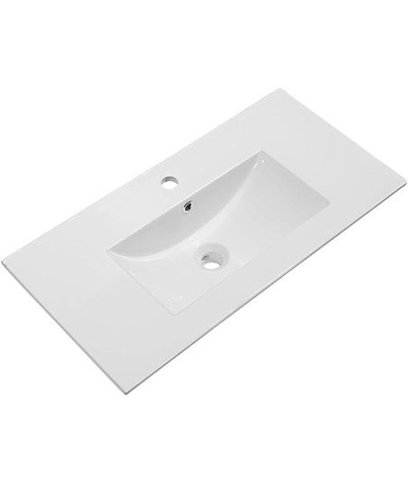 Mueble + Lavabo VISION 80 Grafito 3 Cajones