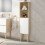 Mueble auxiliar NORDIC roble blanco mate