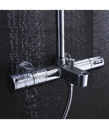 Columna termostática redonda GASOL bañera Maxi