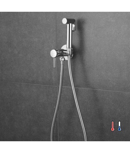 Grifo empotrado de WC agua fría y caliente