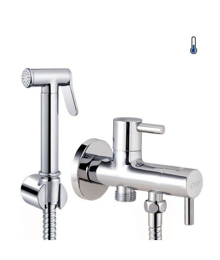 Grifo empotrado de WC sólo agua fría redonda