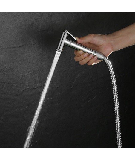 Grifo empotrado de WC sólo agua fría redonda