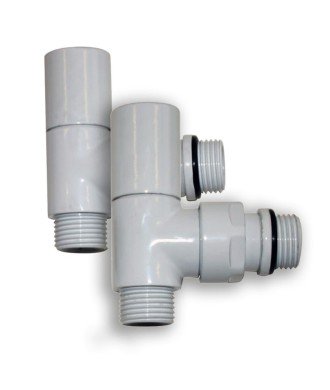 Llave para radiador secatoallas para cobre y multicapa blanco