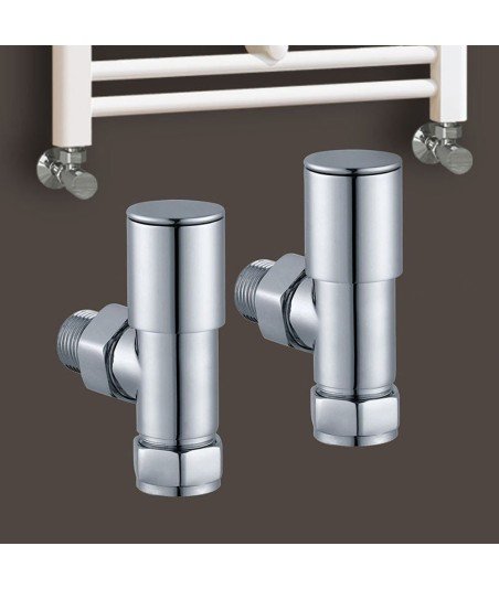 Llave para radiador secatoallas para cobre y multicapa cromadas