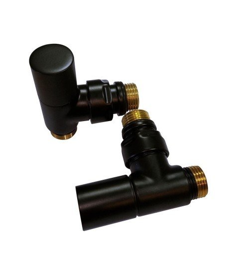 Llave para radiador secatoallas para cobre y multicapa negro
