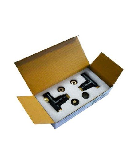 Llave para radiador secatoallas para cobre y multicapa negro