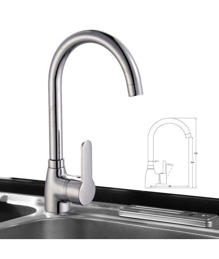 Grifo de cocina fregadero CARRERA
