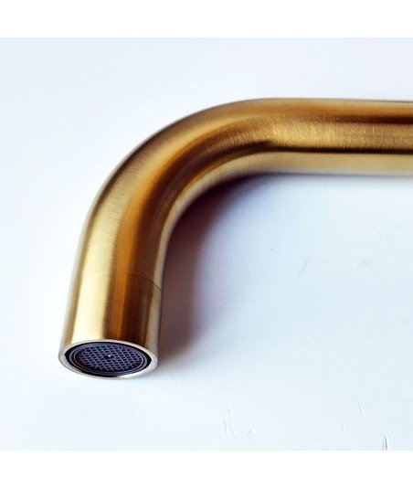 Grifo de cocina oro cepillado GOLDEN