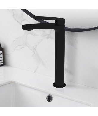 Grifo de caño alto negro DAKAR