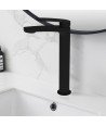 Grifo de caño alto negro DAKAR