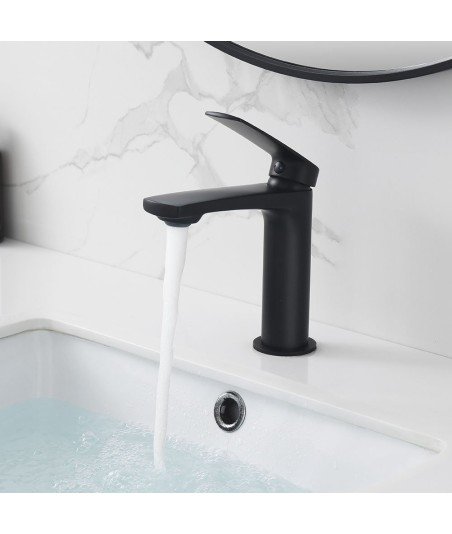 Grifo de lavabo negro DAKAR