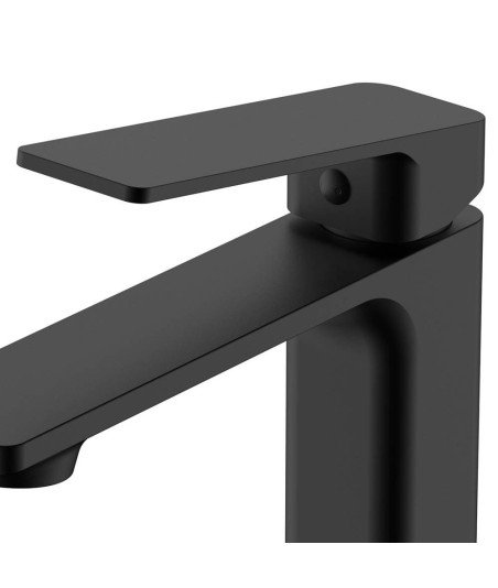 Grifo de lavabo negro VERDASCO
