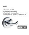 Percha MEDINA acero inoxidable