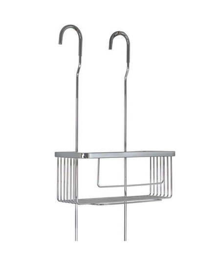 Cesta portagel de latón rectangular doble ALARCÓN