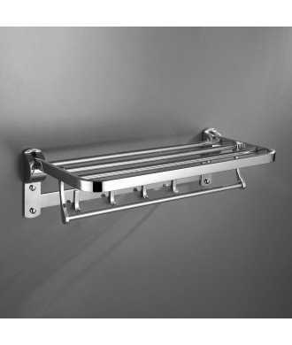 Soporte toallas abatible con Perchas