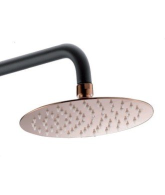 Rociador oro rosa brillo redondo diámetro 25 imex