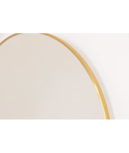 Espejo led oro redondo Luna Bathdecor