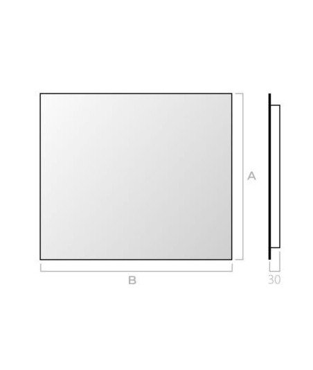 Espejo led oro Simba Bathdecor