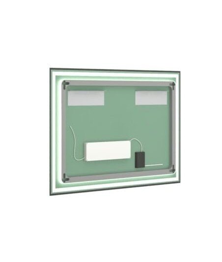 Espejo led negro Laura Bathdecor