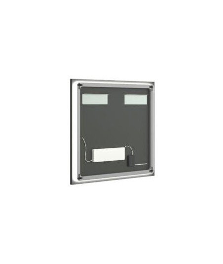Espejo led negro Eva Bathdecor