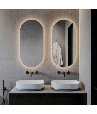 Espejo led cápsula Diana Bathdecor
