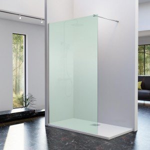 Mampara de ducha fija...
