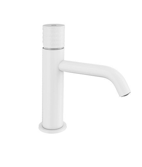 Grifo blanco de lavabo Helios IO