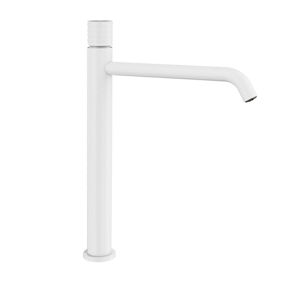Grifo blanco de caño alto Helios IO