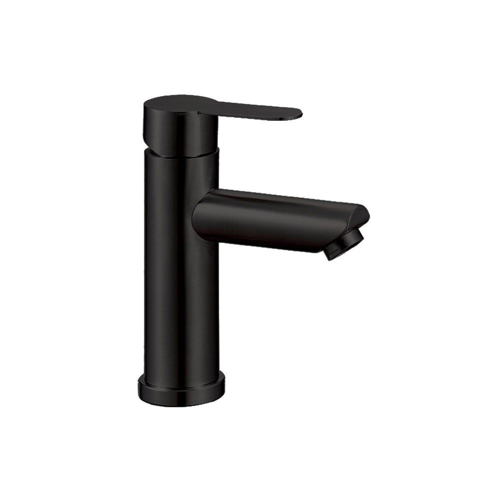 Grifo acero negro de lavabo Iony IO