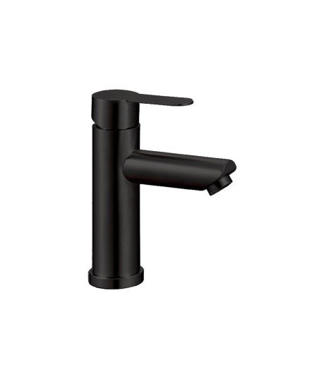 Grifo acero negro de lavabo Iony IO
