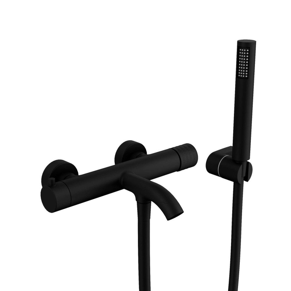 Grifo negro de bañera Helios IO