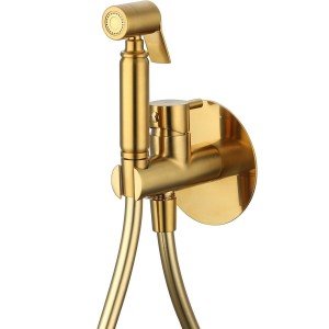 Grifo oro cepillado de bidé...