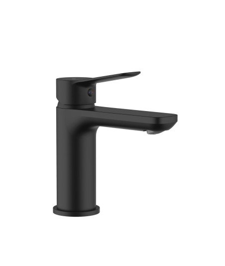 Grifo negro de lavabo Rhio IO