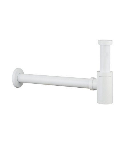 Sifón Blanco para lavabo | Mamparas Blau