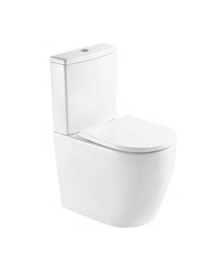 Inodoro compacto blanco Rimless Helade