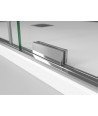 Mampara rectangular fijo y corredera más lateral fijo| Kenna GME