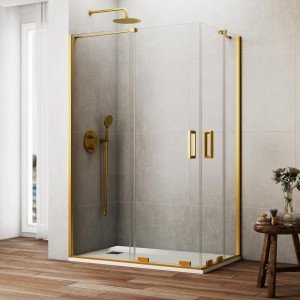 Mampara oro cepillado...