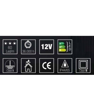 Espejo led con dos puertos USB Hanoi