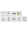 Espejo led con USB Nicosia