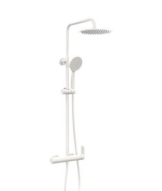 Columna de ducha blanca inverter r maneta Cassio IO