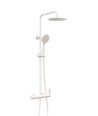 Columna de ducha blanca inverter r maneta Cassio IO