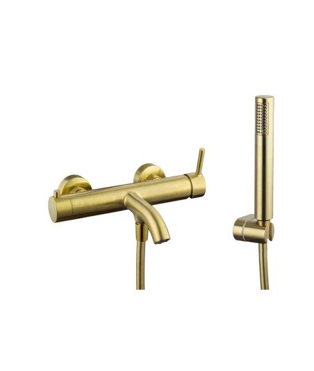 Monomando de bañera en oro sirio IO - Ref.3173OR gme